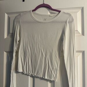 PacSun Basic White long sleeve (size S )